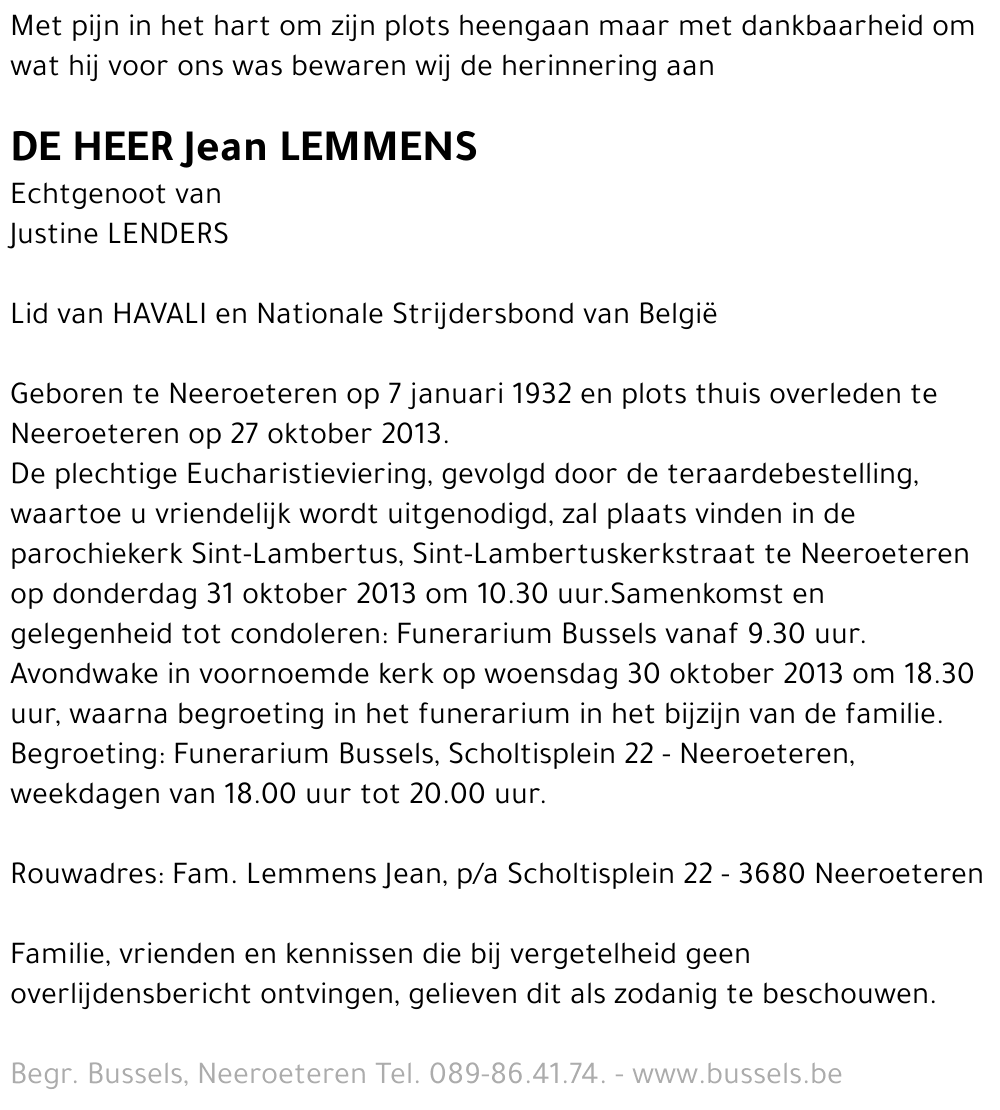 Jean LEMMENS