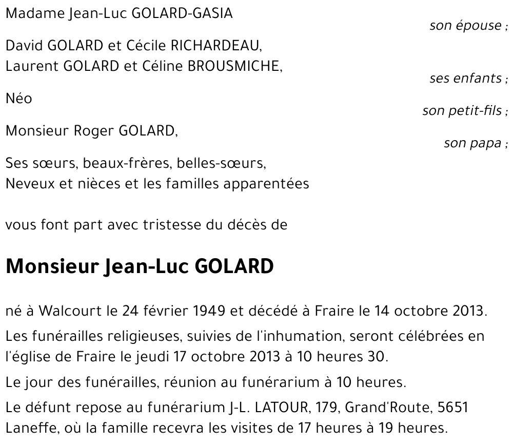 Jean-Luc Golard