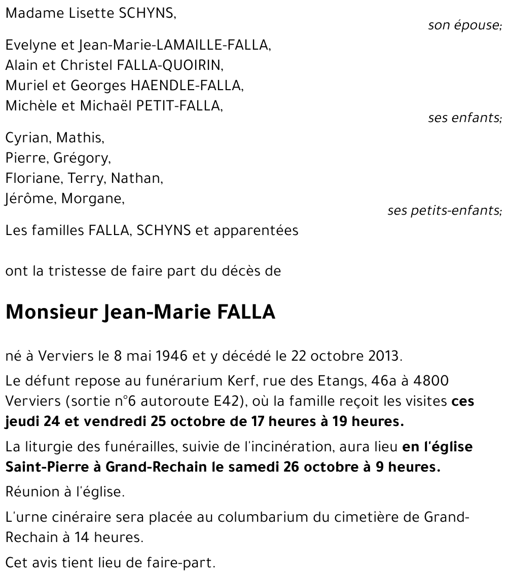 Jean-Marie FALLA