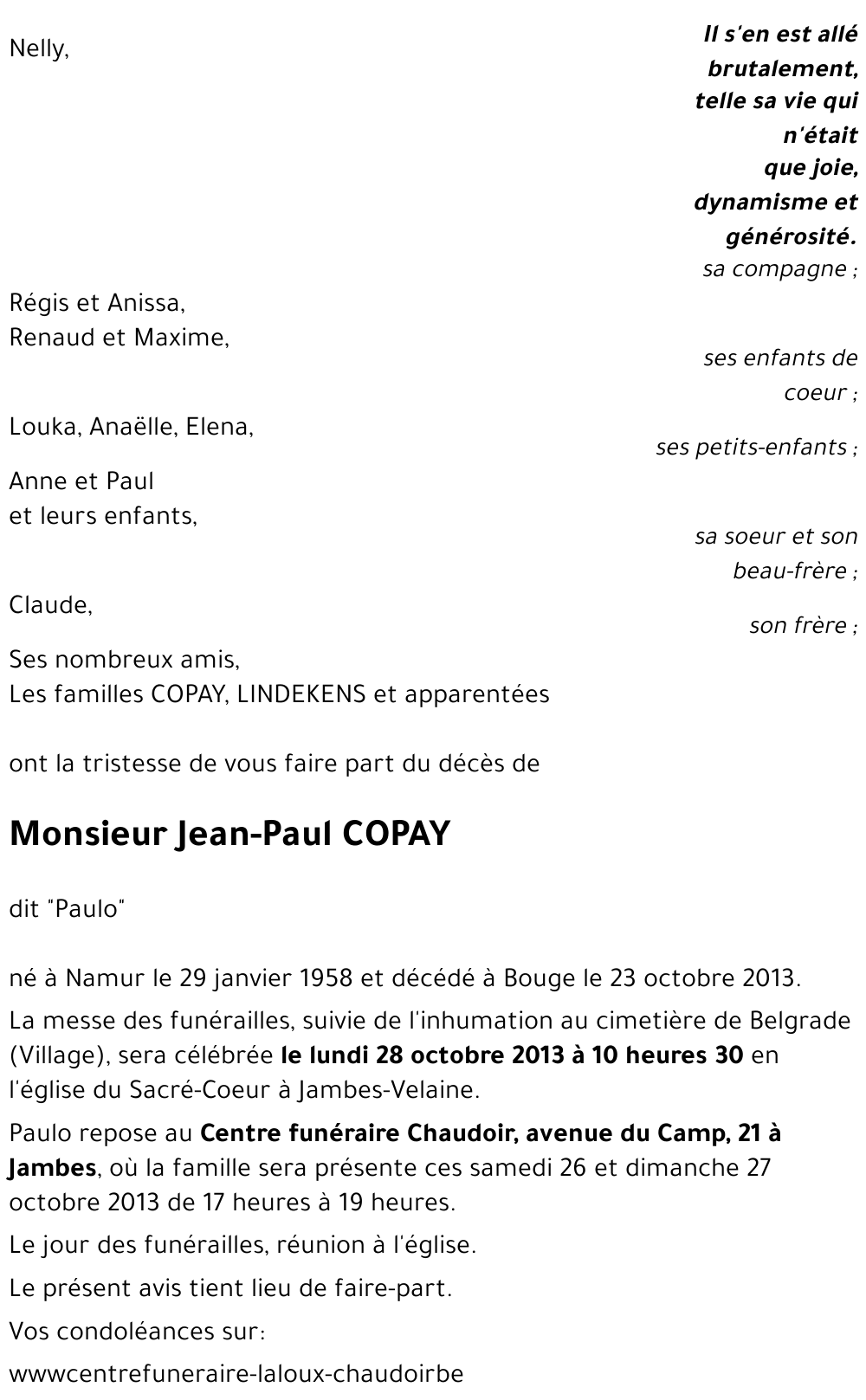 Jean-Paul COPAY