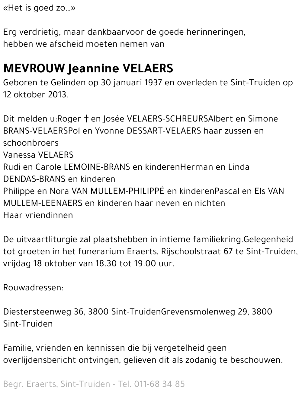 Jeannine Velaers