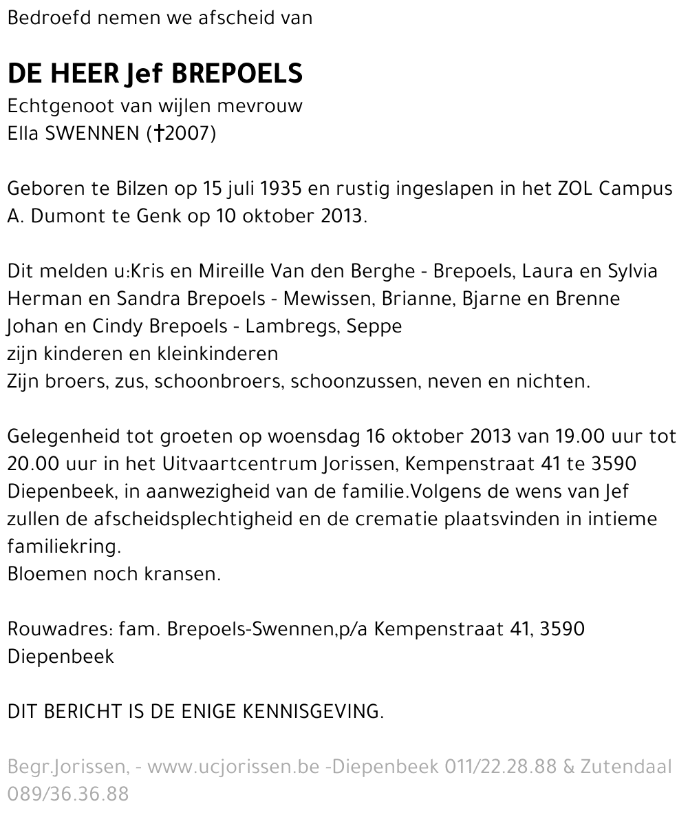 Jef Brepoels