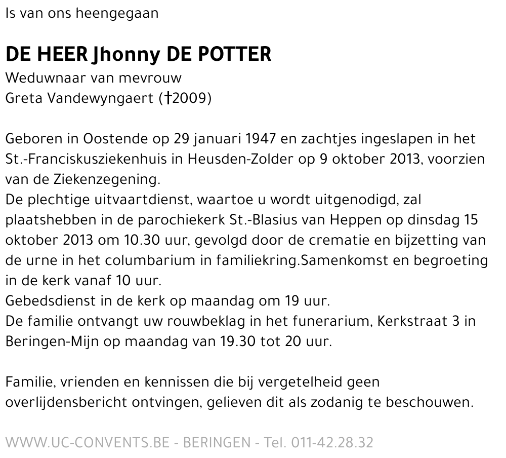 Jhonny De Potter