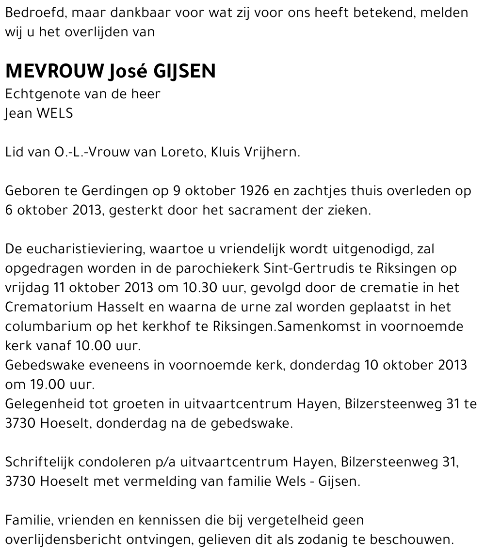 José GIJSEN