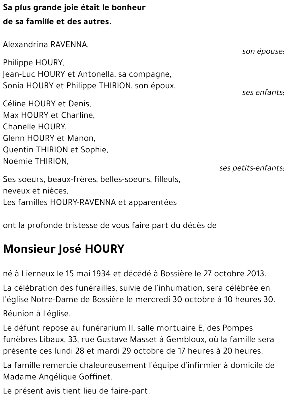 José HOURY