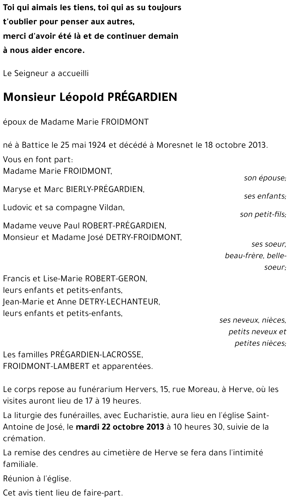 Léopold Prégardien