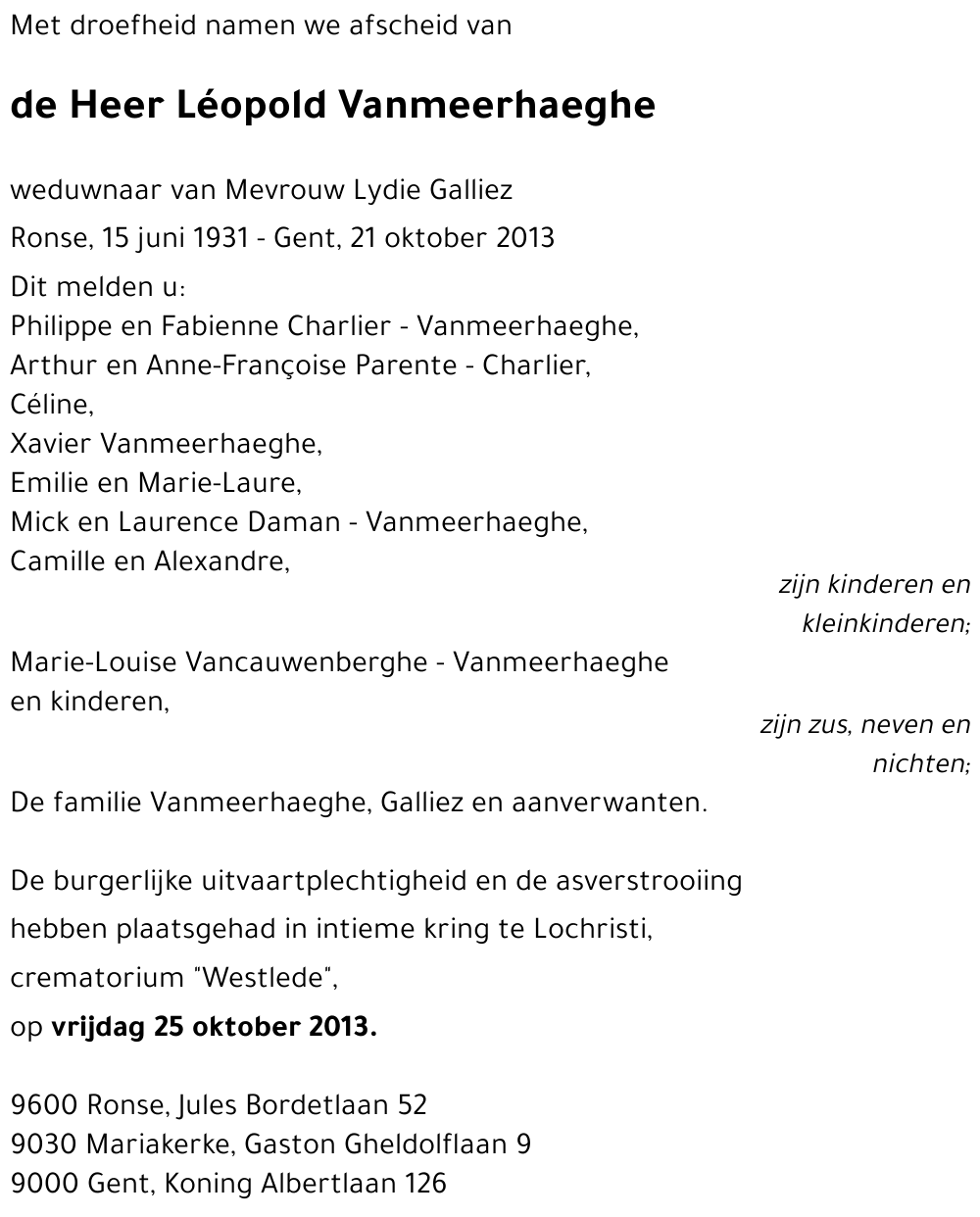 Léopold Vanmeerhaeghe