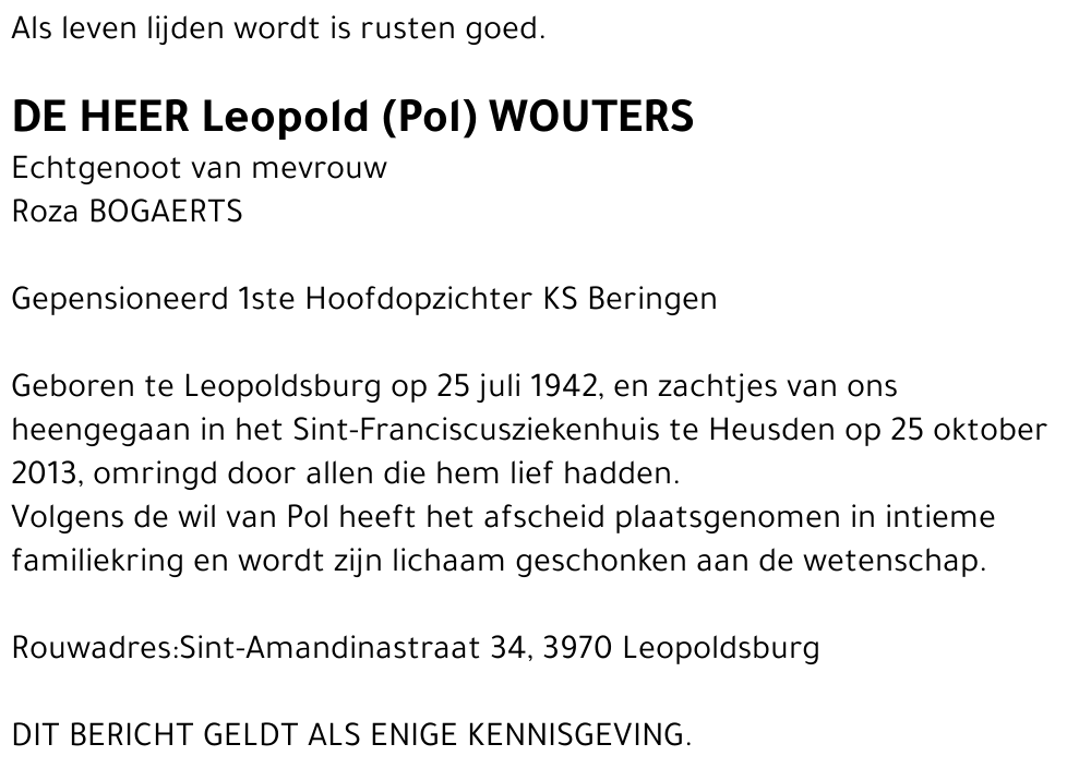 Leopold Wouters