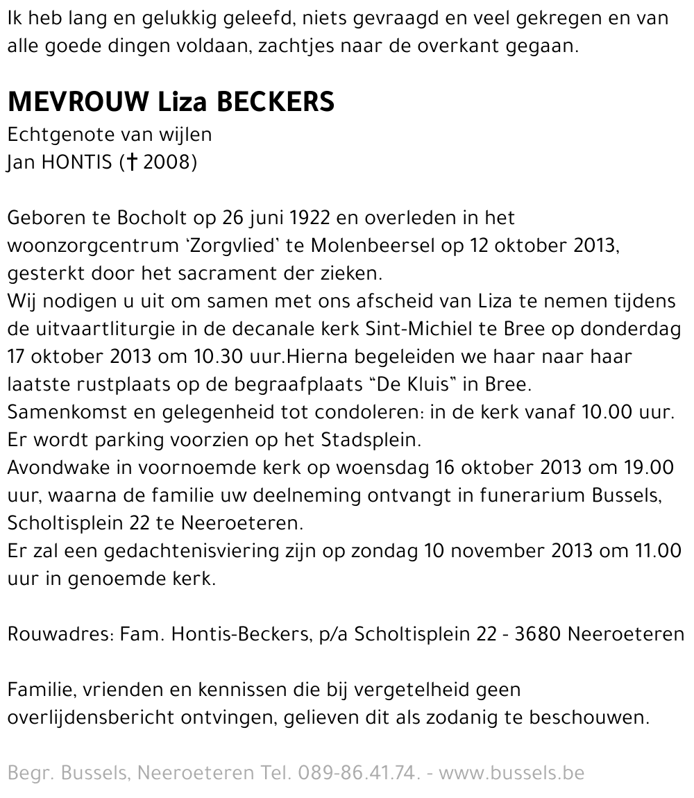 Liza BECKERS