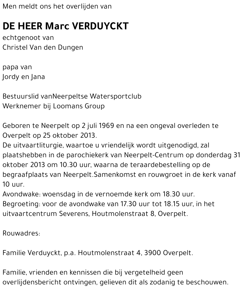 Marc Verduyckt