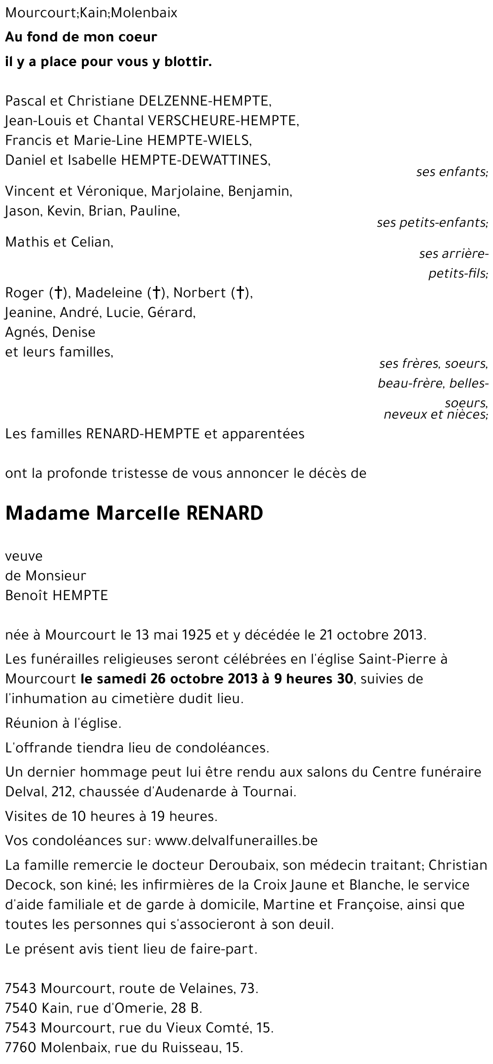 Marcelle RENARD