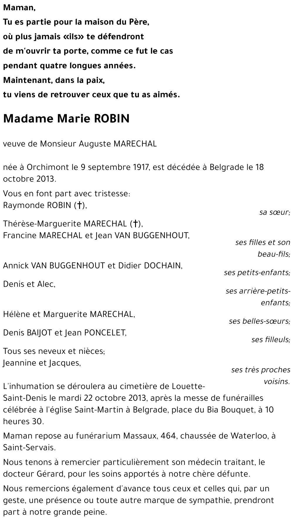 Marie ROBIN