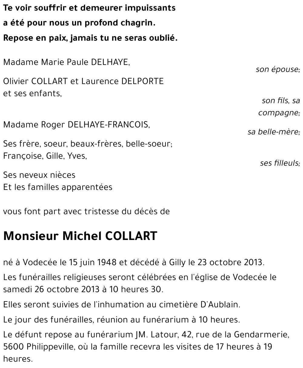 Michel COLLART