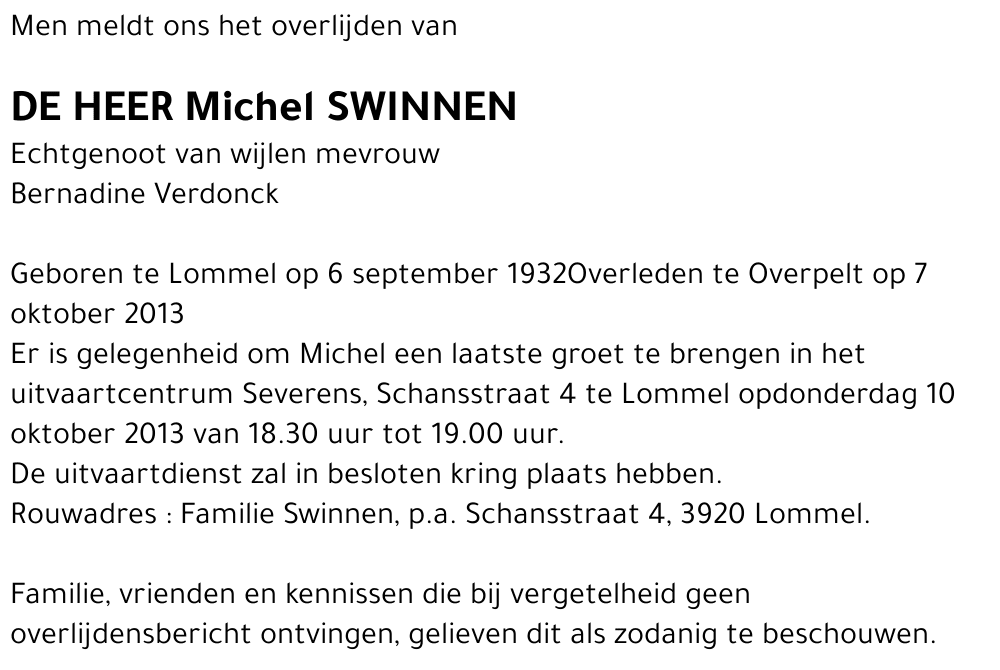 Michel Swinnen