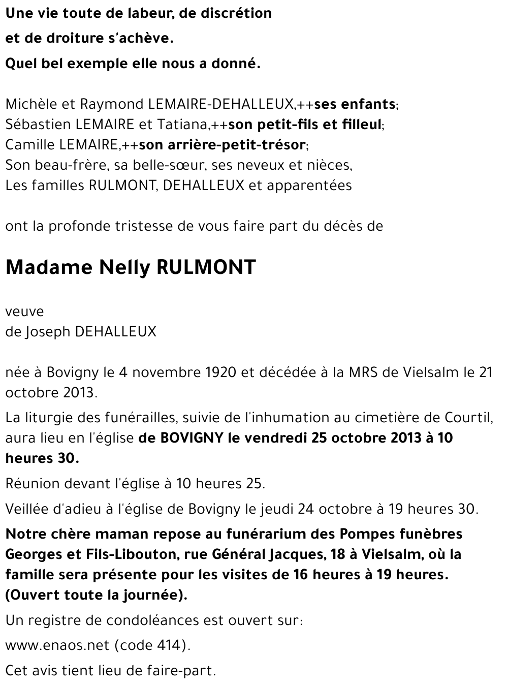Nelly RULMONT