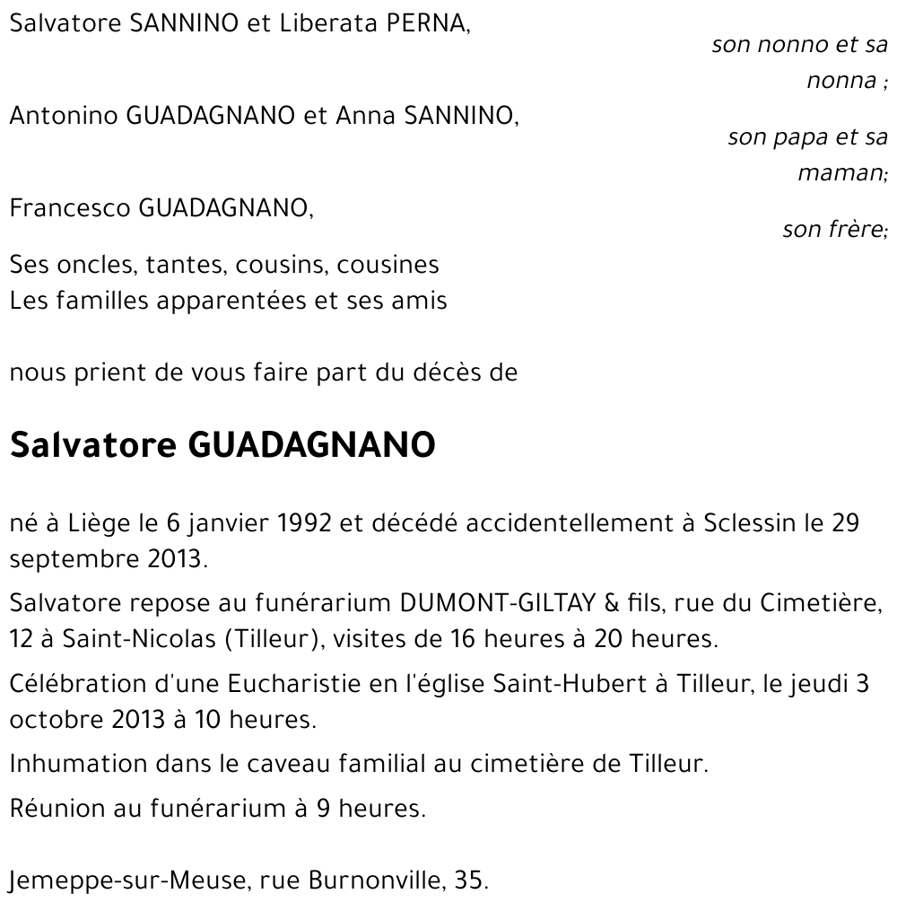 Salvatore GUADAGNANO