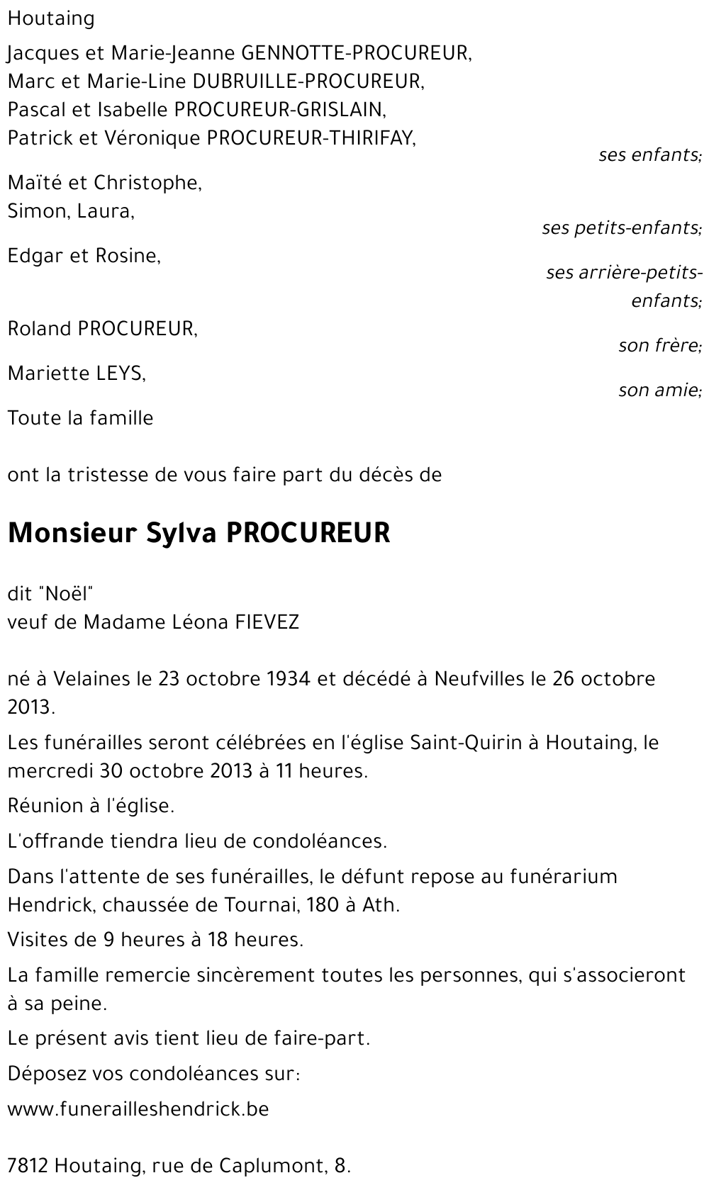 Sylva PROCUREUR