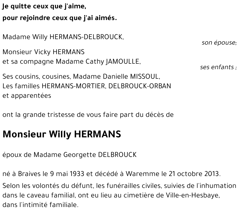 Willy HERMANS