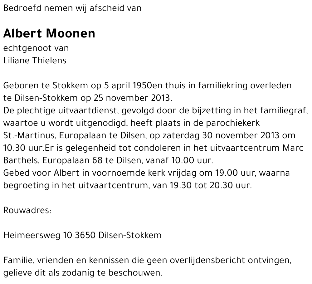 Albert Moonen