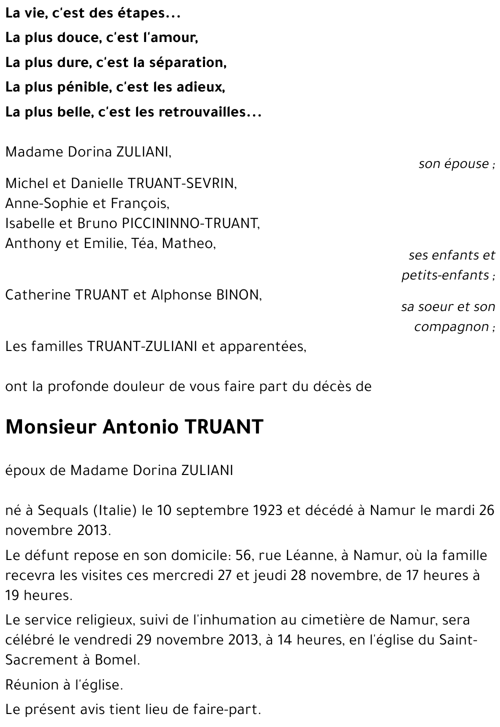 Antonio TRUANT