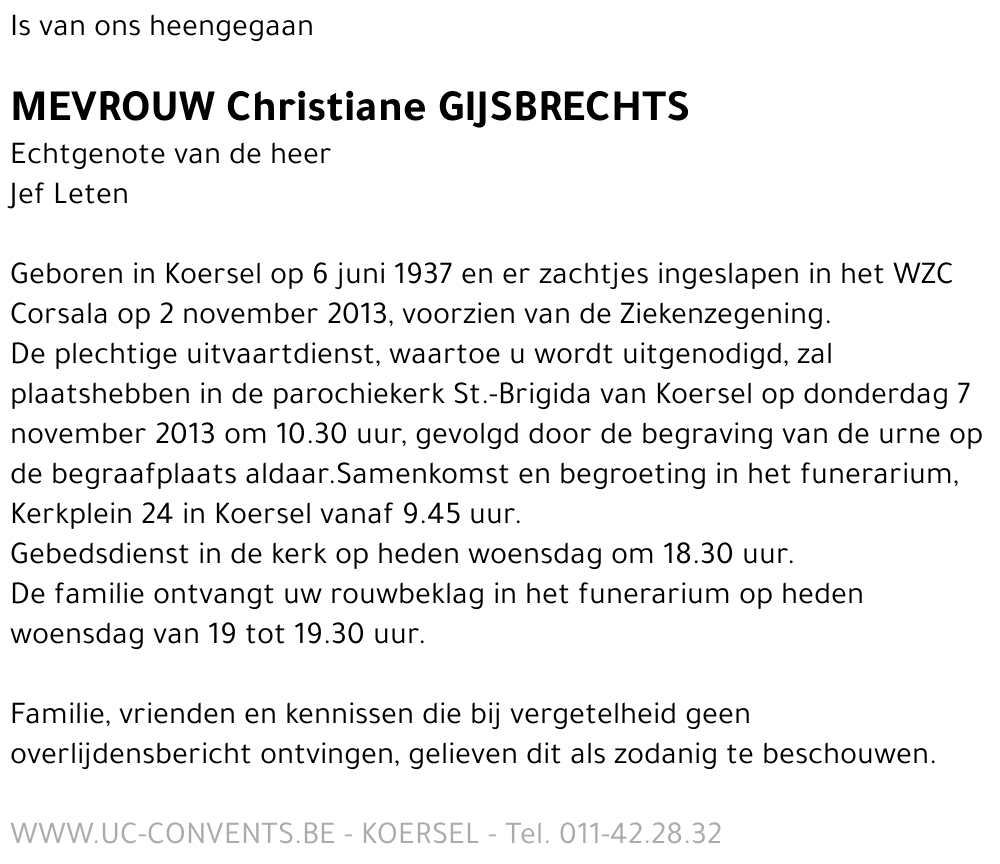 Christiane Gijsbrechts