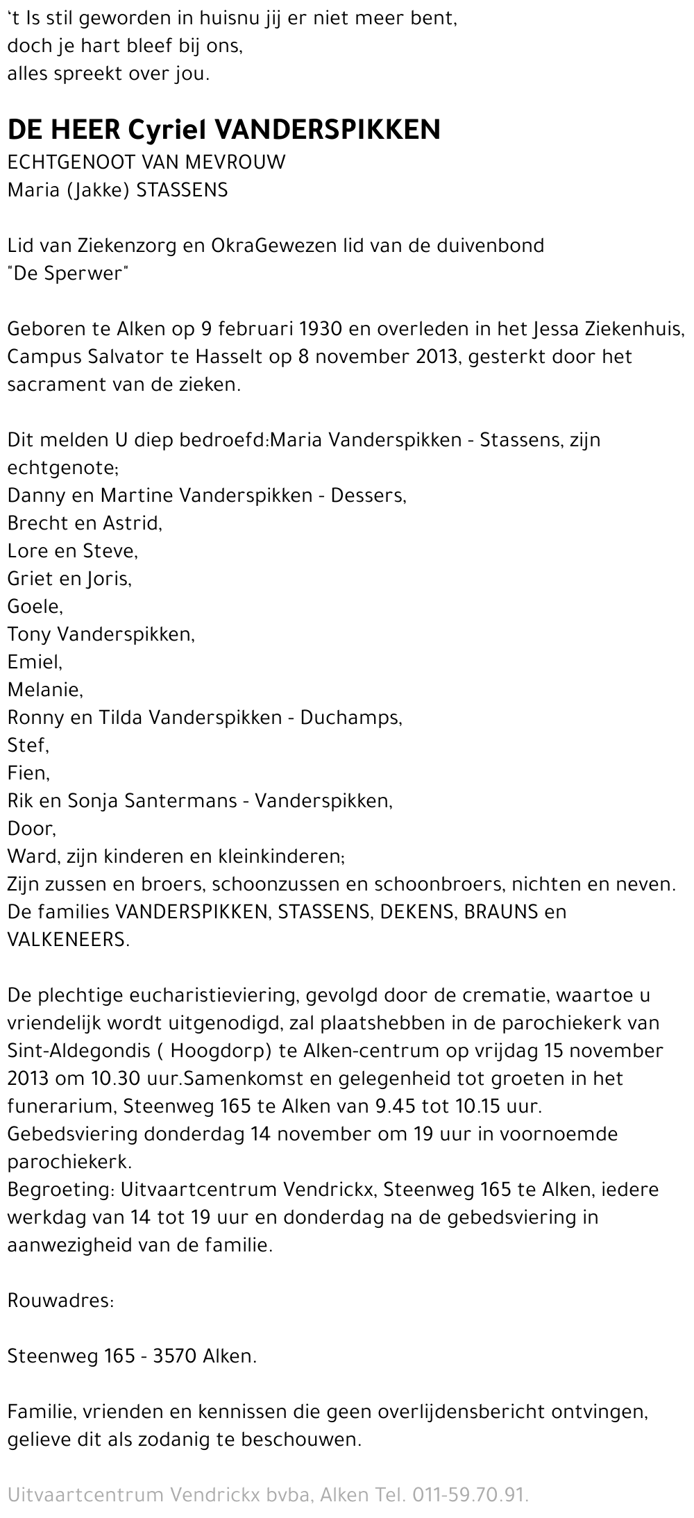 Cyriel Vanderspikken