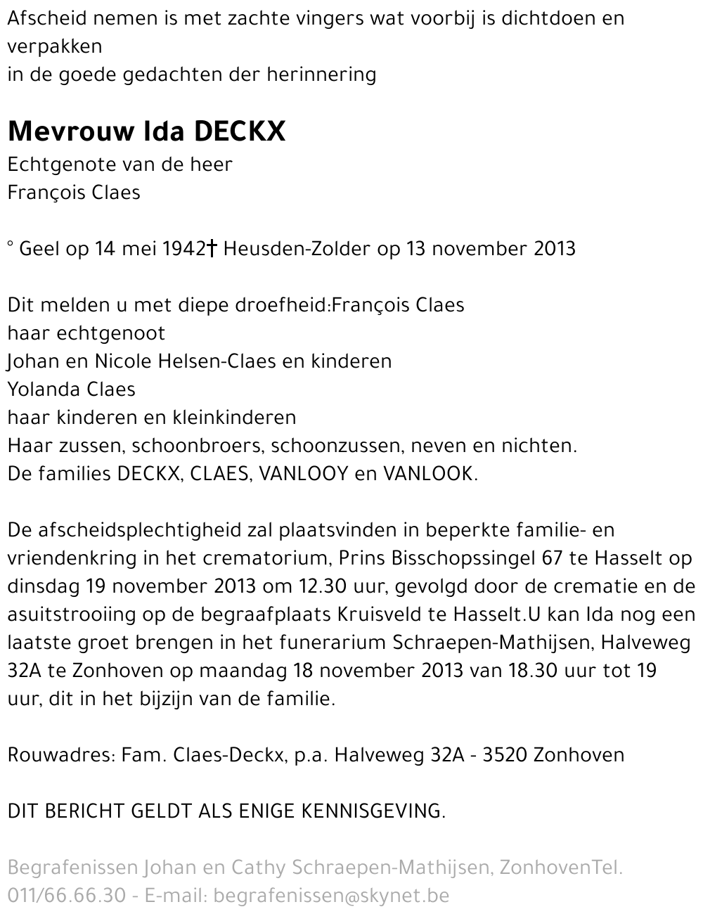 Ida Deckx