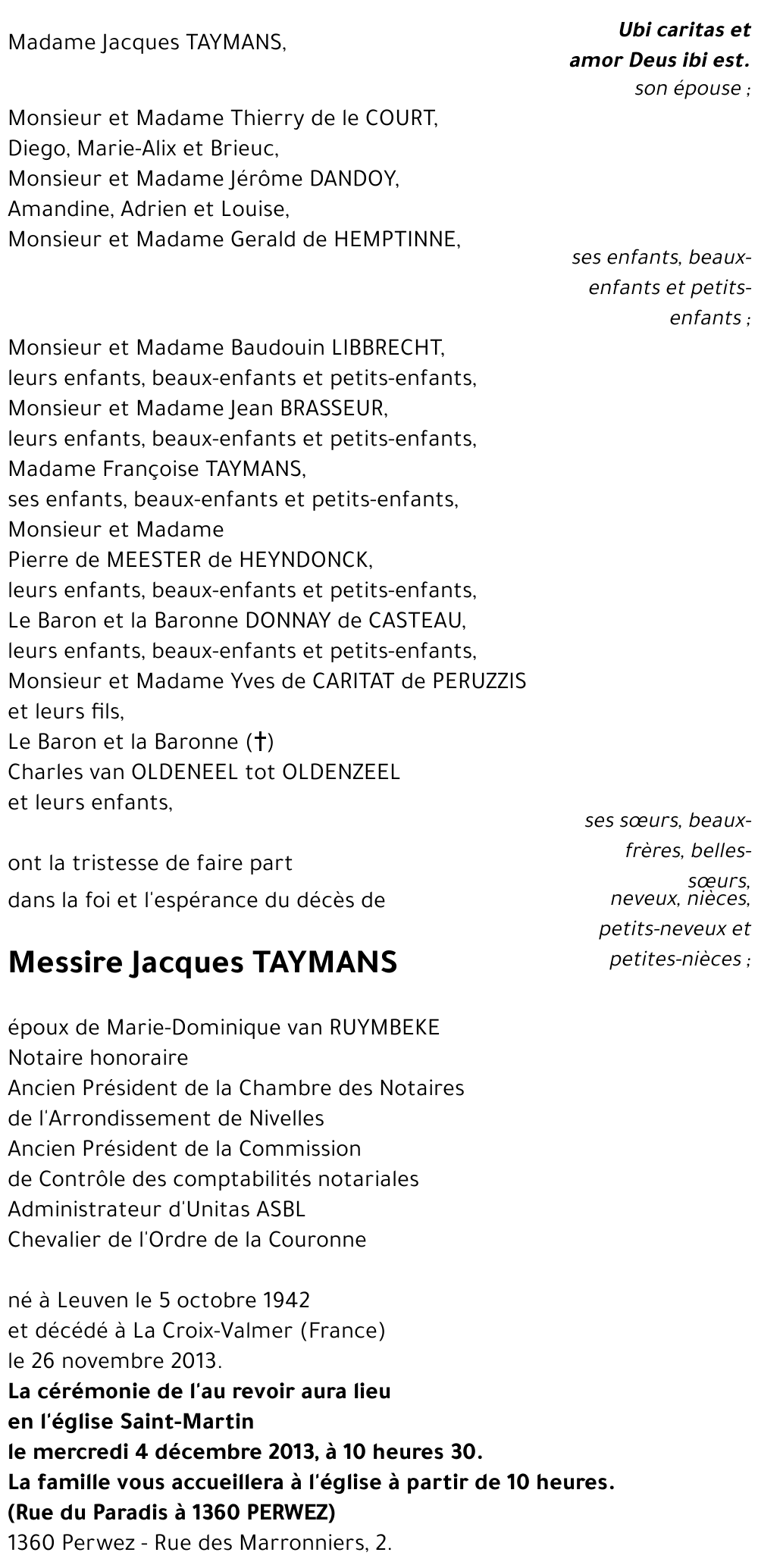 Jacques TAYMANS