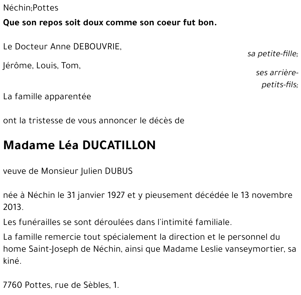 Léa DUCATILLON