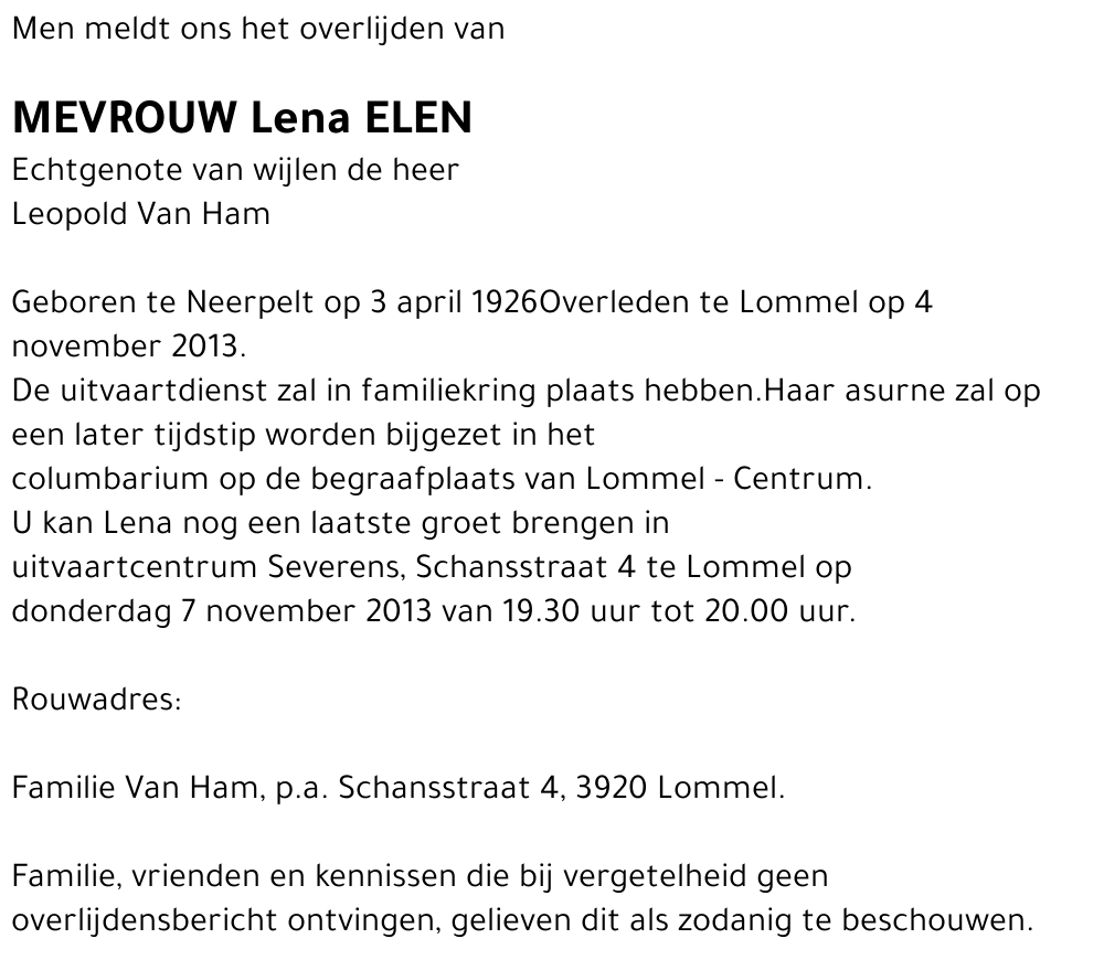 Lena Elen