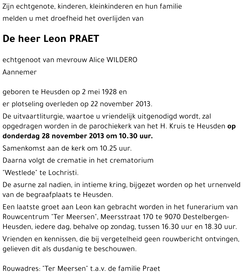 Leon PRAET