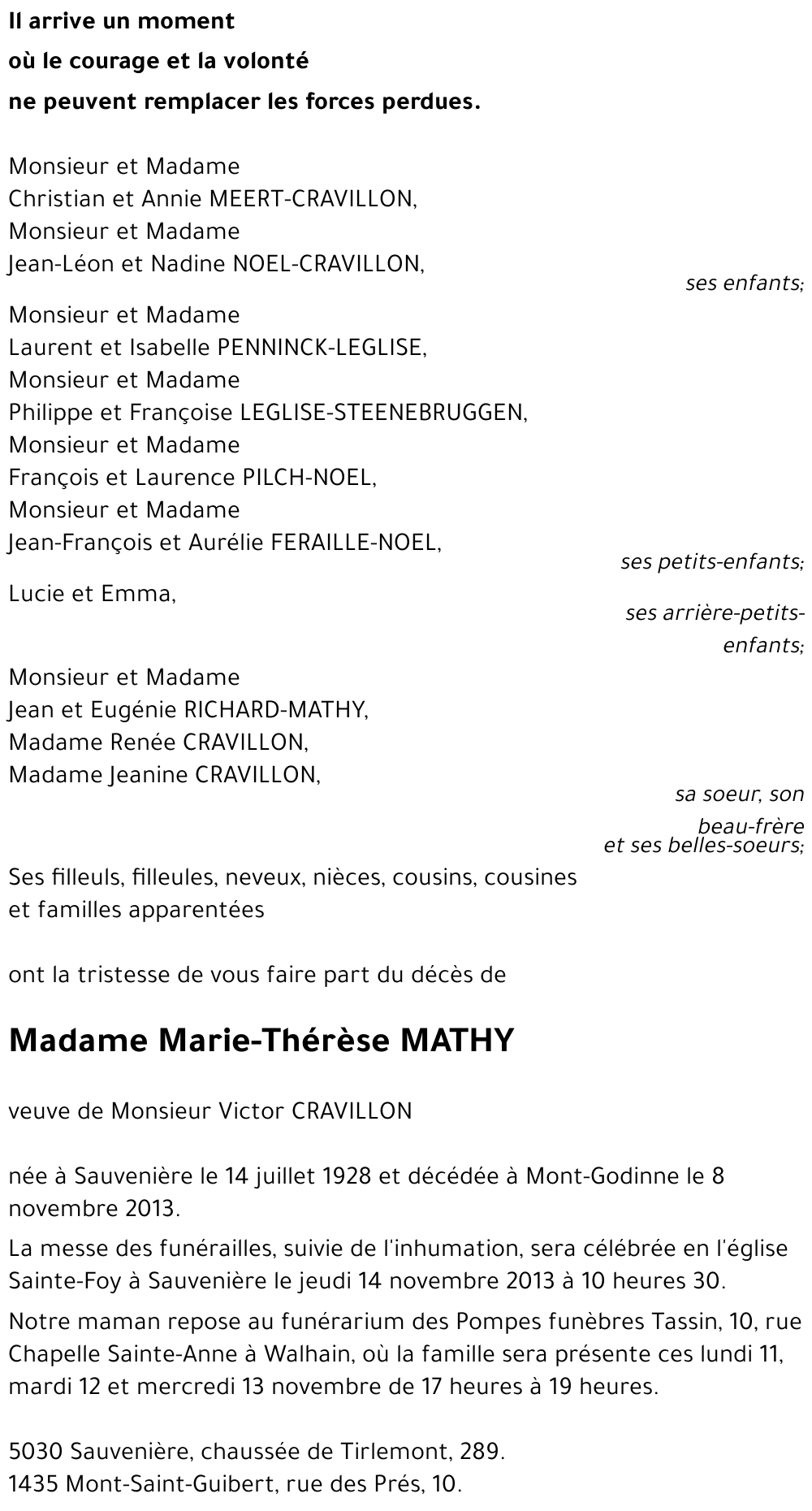 Marie-Thérèse MATHY