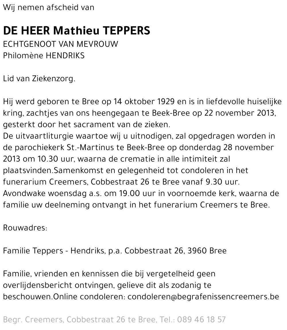 Mathieu Teppers