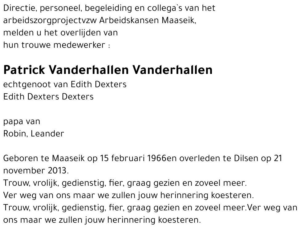 Patrick Vanderhallen