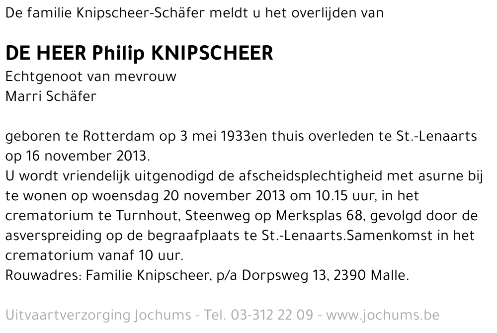 Philip Knipscheer