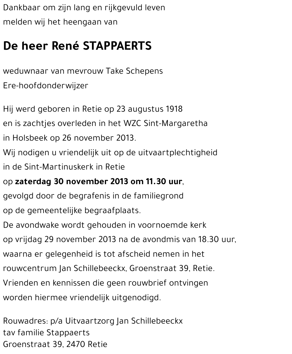 René STAPPAERTS