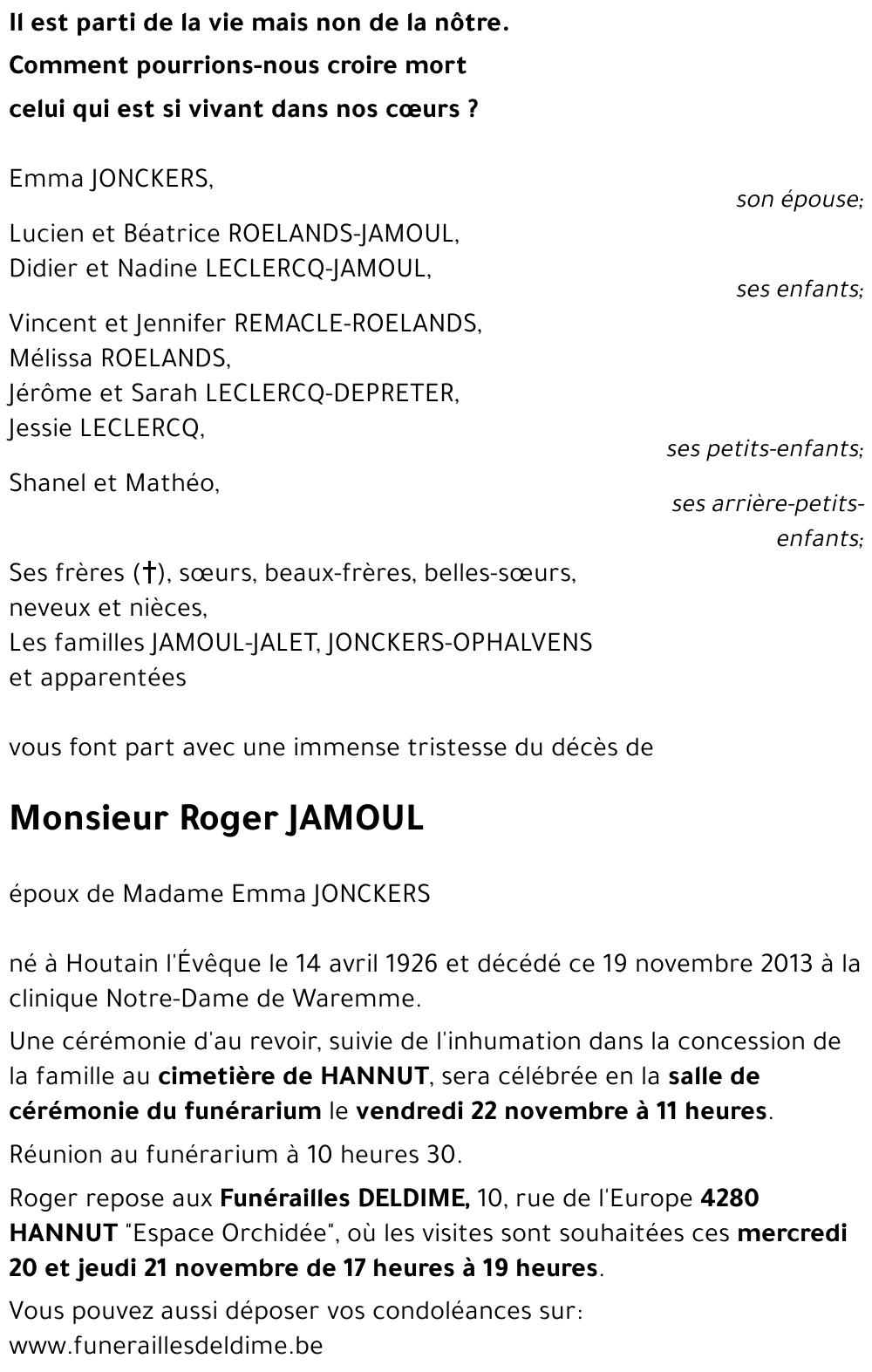 Roger JAMOUL