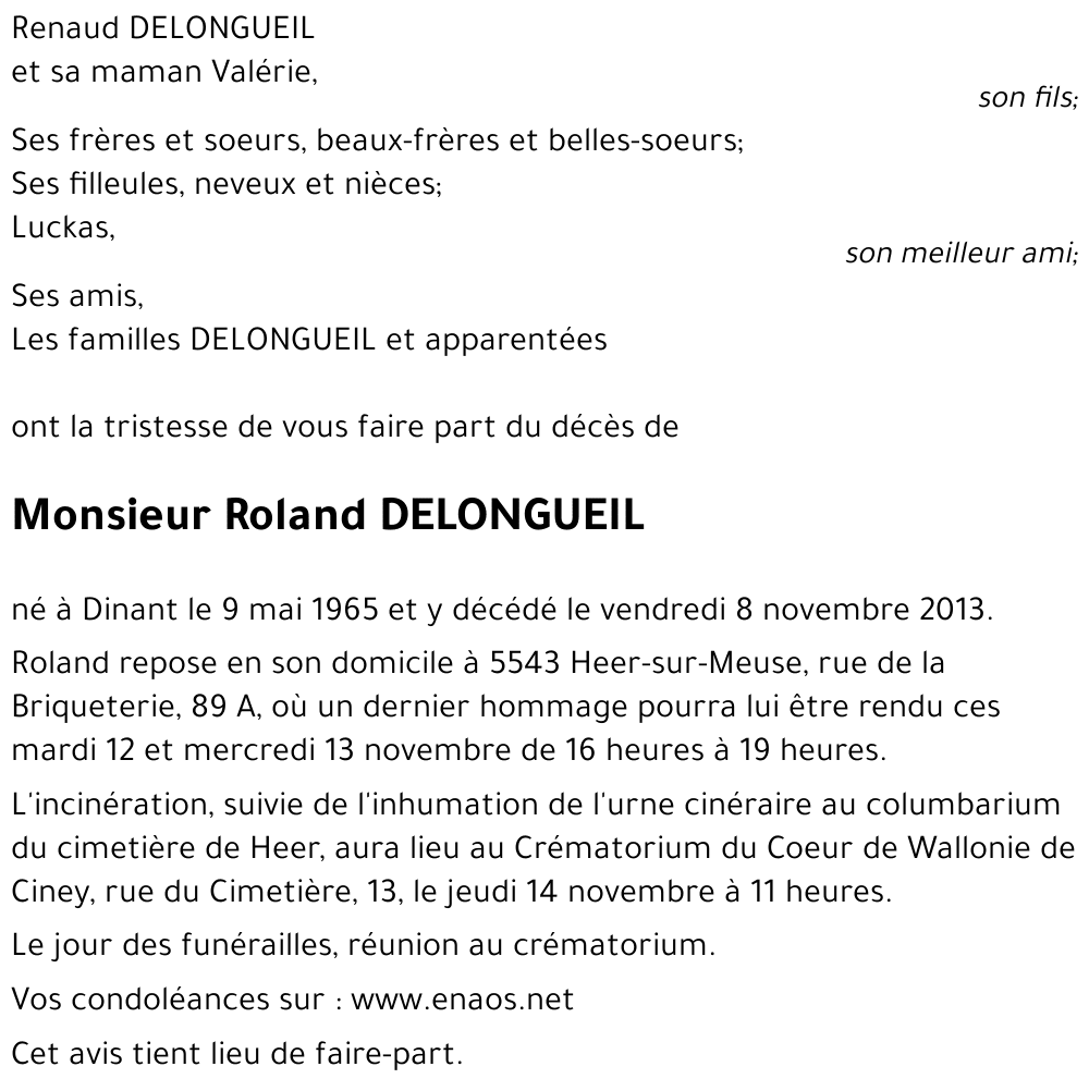 Roland DELONGUEIL