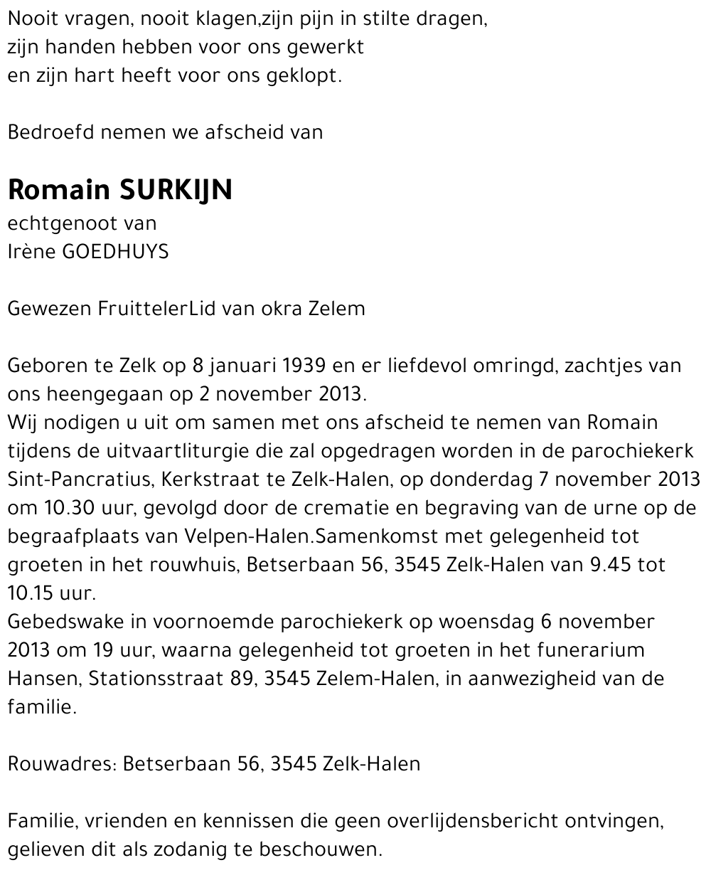 Romain SURKIJN