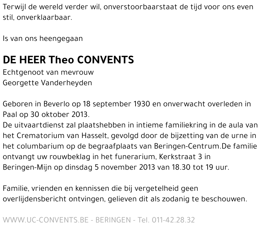 Theo Convents