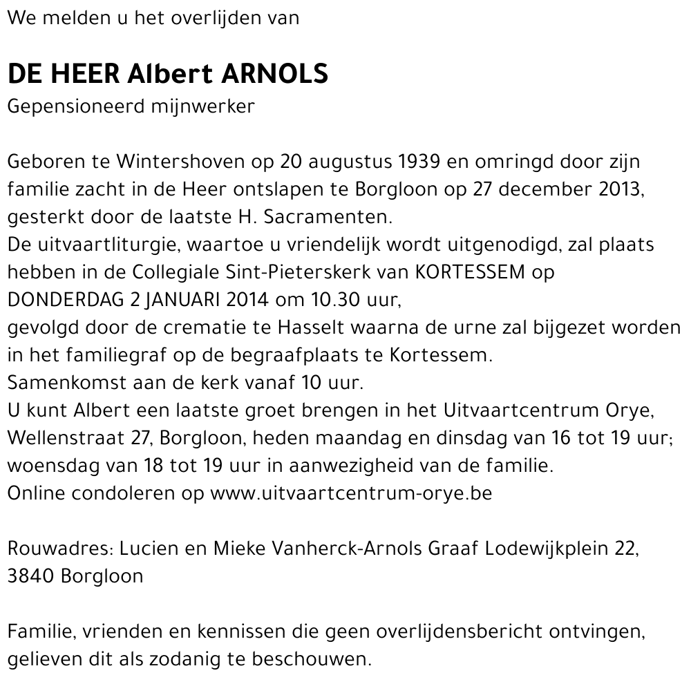 Albert Arnols