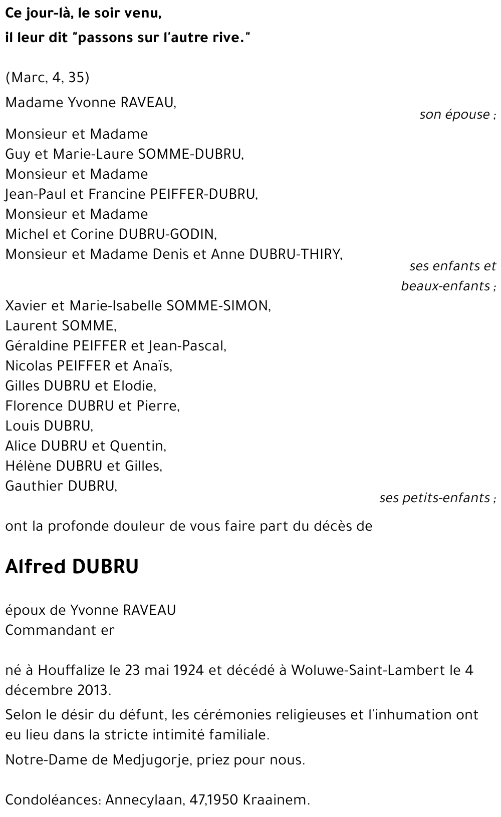 Alfred DUBRU