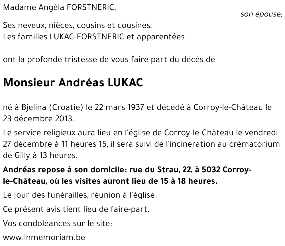 Andréas LUKAC