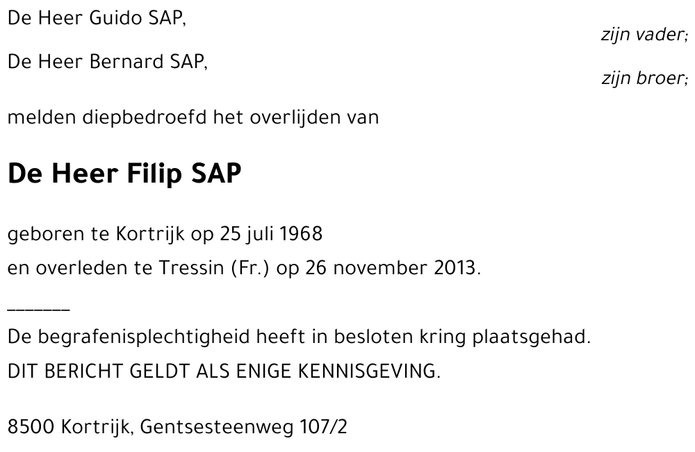 Filip SAP