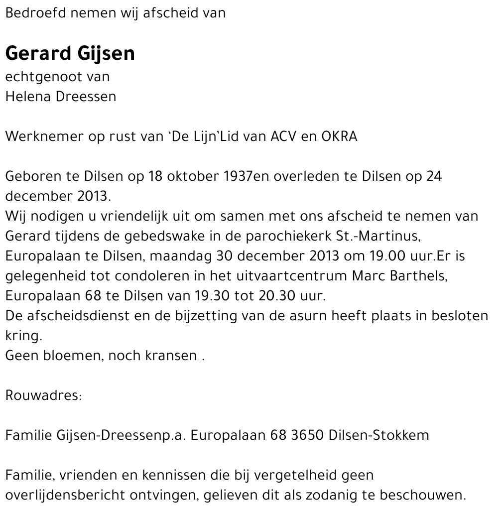 Gerard Gijsen