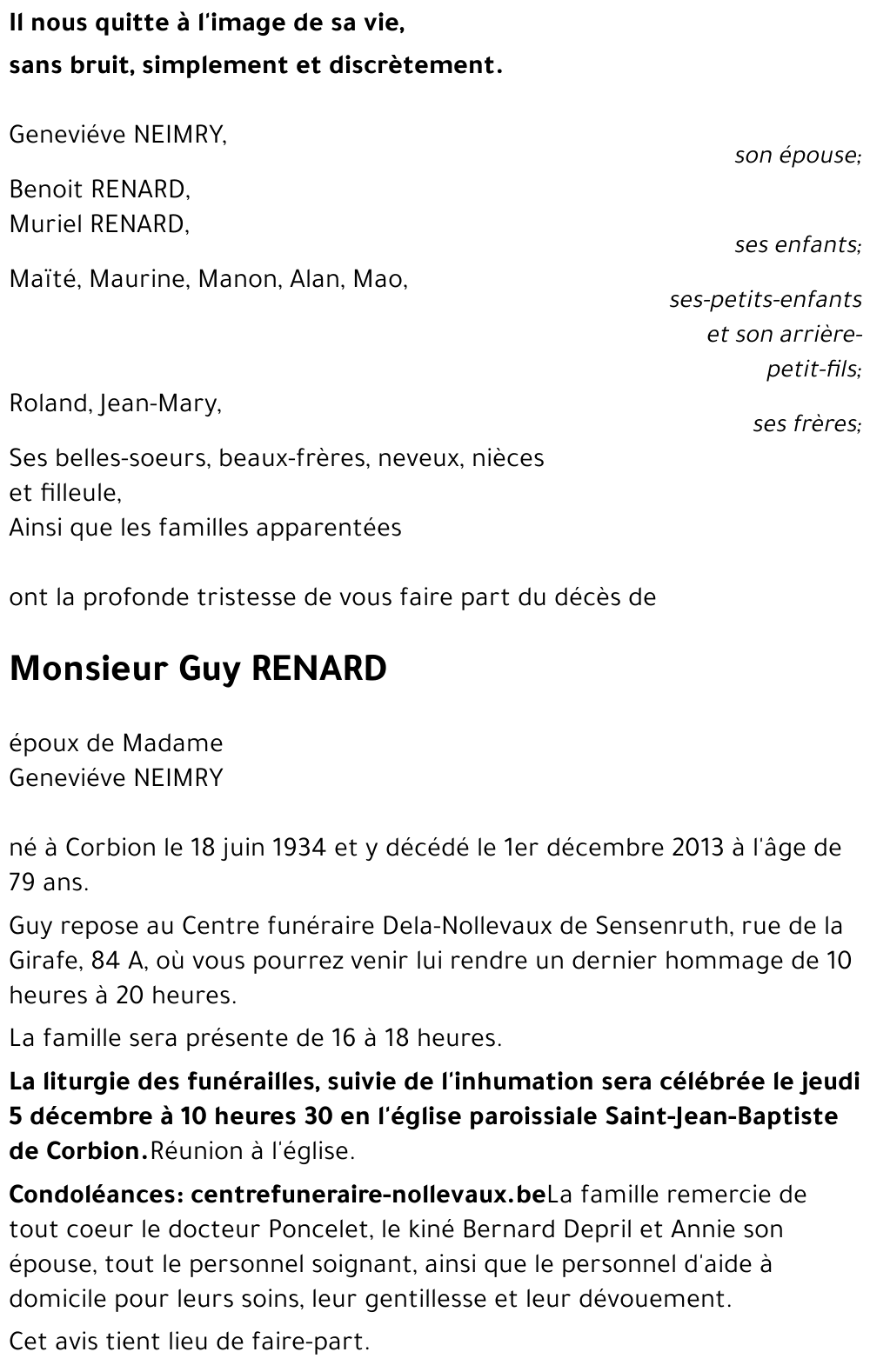 Guy RENARD