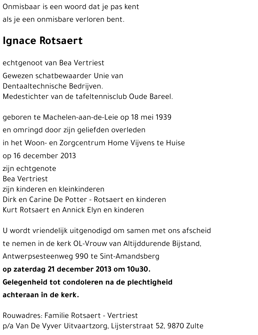 Ignace Rotsaert