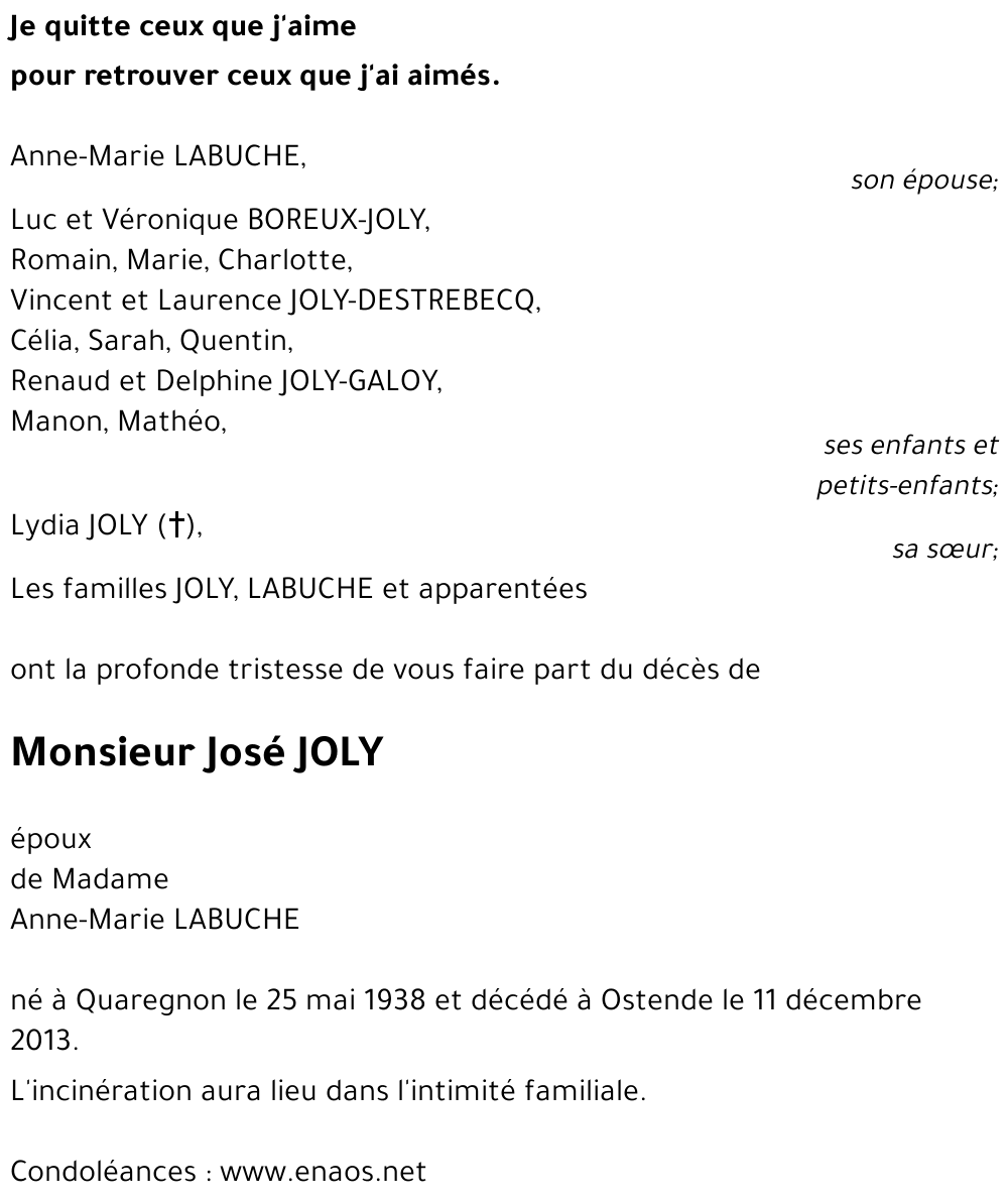 José JOLY