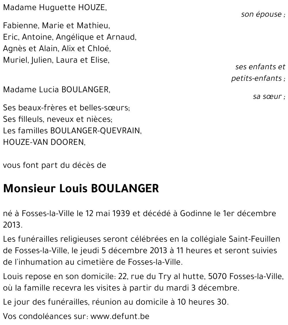 Louis BOULANGER