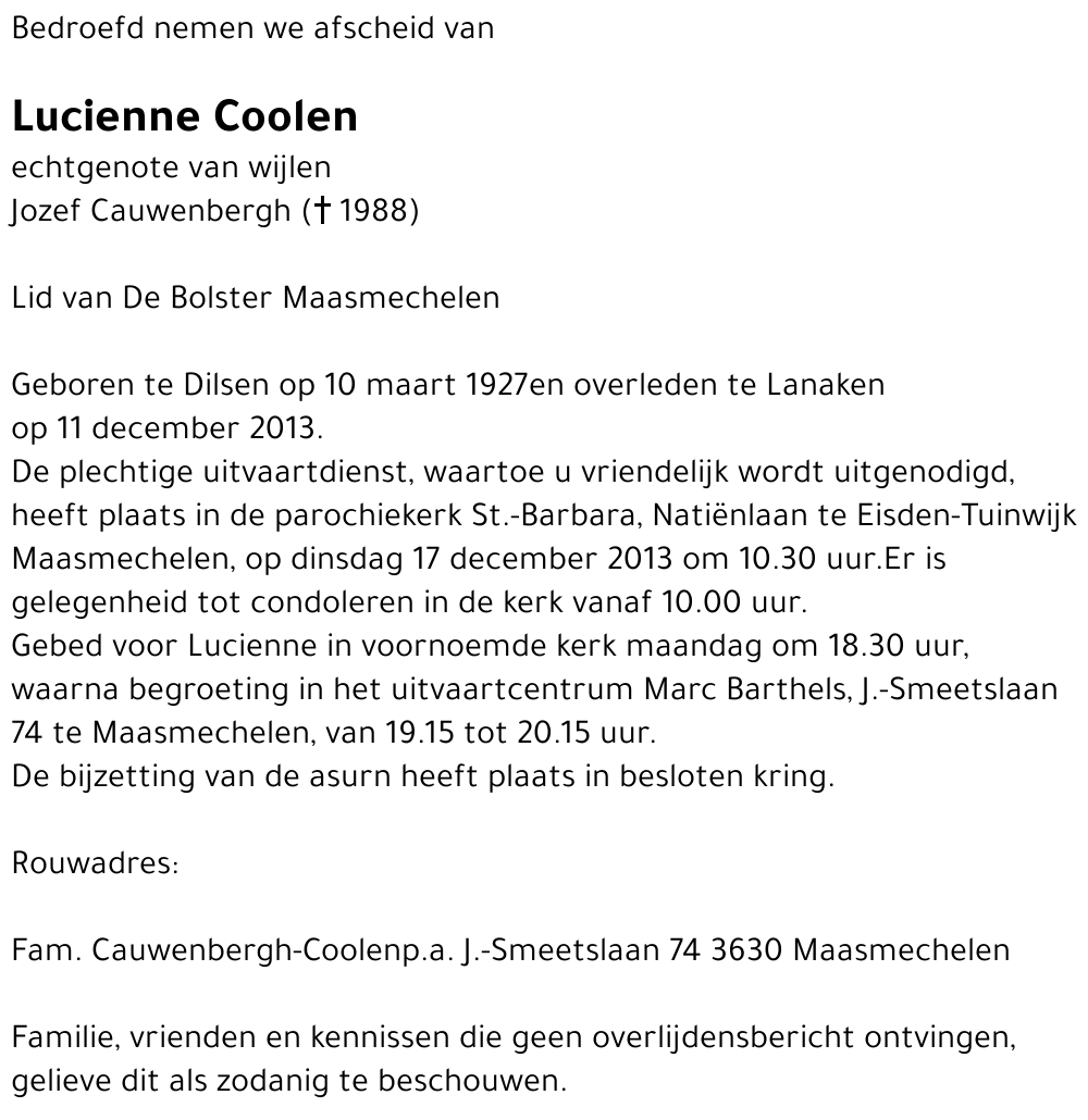 Lucienne Coolen